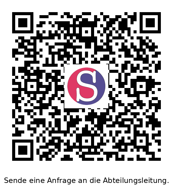 QR Code E Mail Anfrage tennis mit Logo
